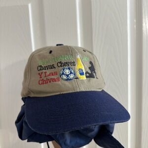 Vintage RARE Chivas Hat Cap Wool Blend Me Gustan Las Chavas Chevez Y Las Chivas‎